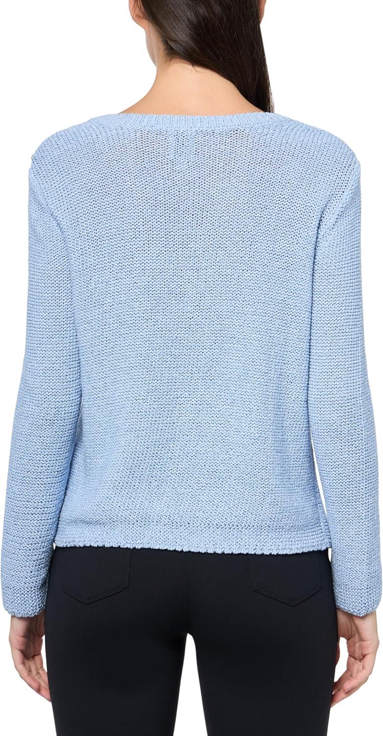 imageNICZOE Womens Crimpy Cord SweaterPowder Blue