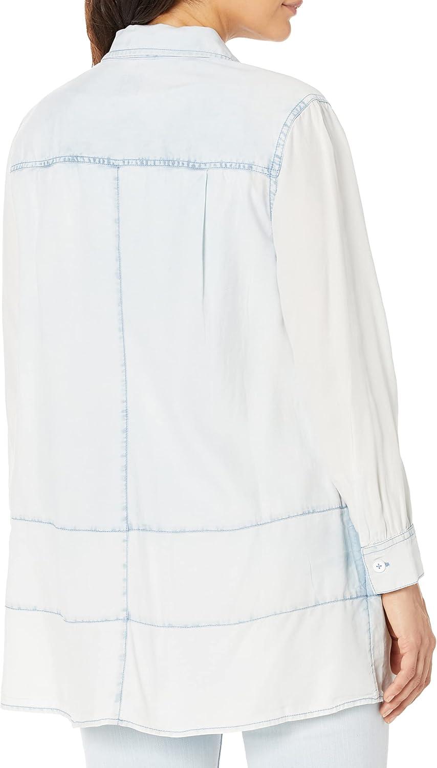 imageNICZOE Womens Denim Skies ShirtPale Denim
