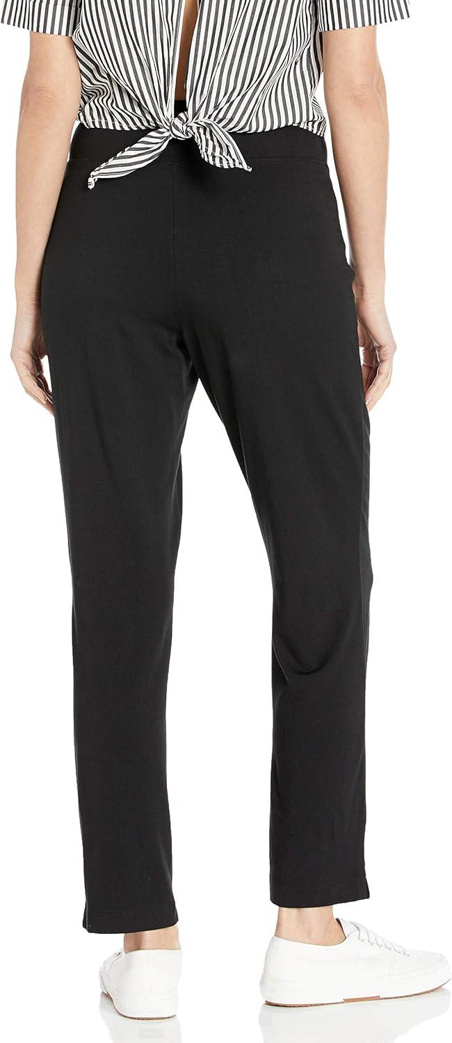 imageNICZOE Womens Ease Slim PantBlack Onyx