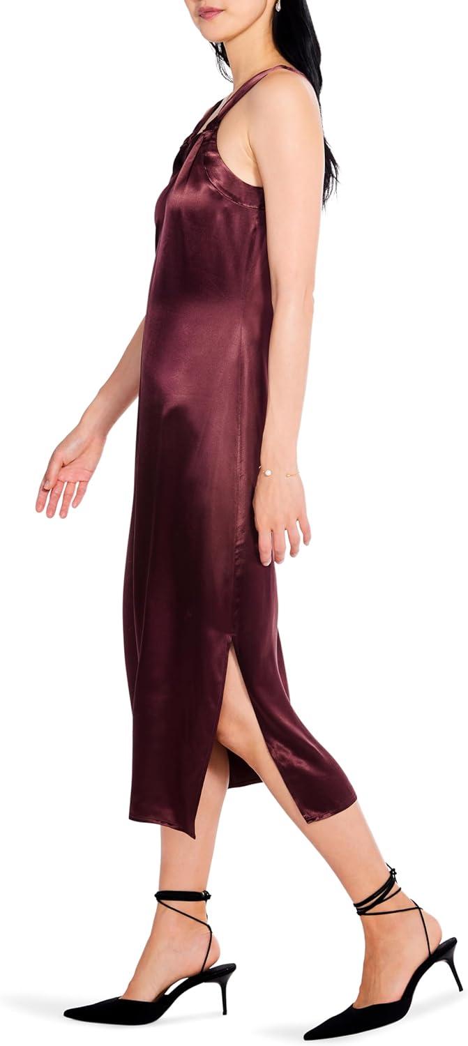 imageNICZOE Womens Elevated Slip DressRedwood