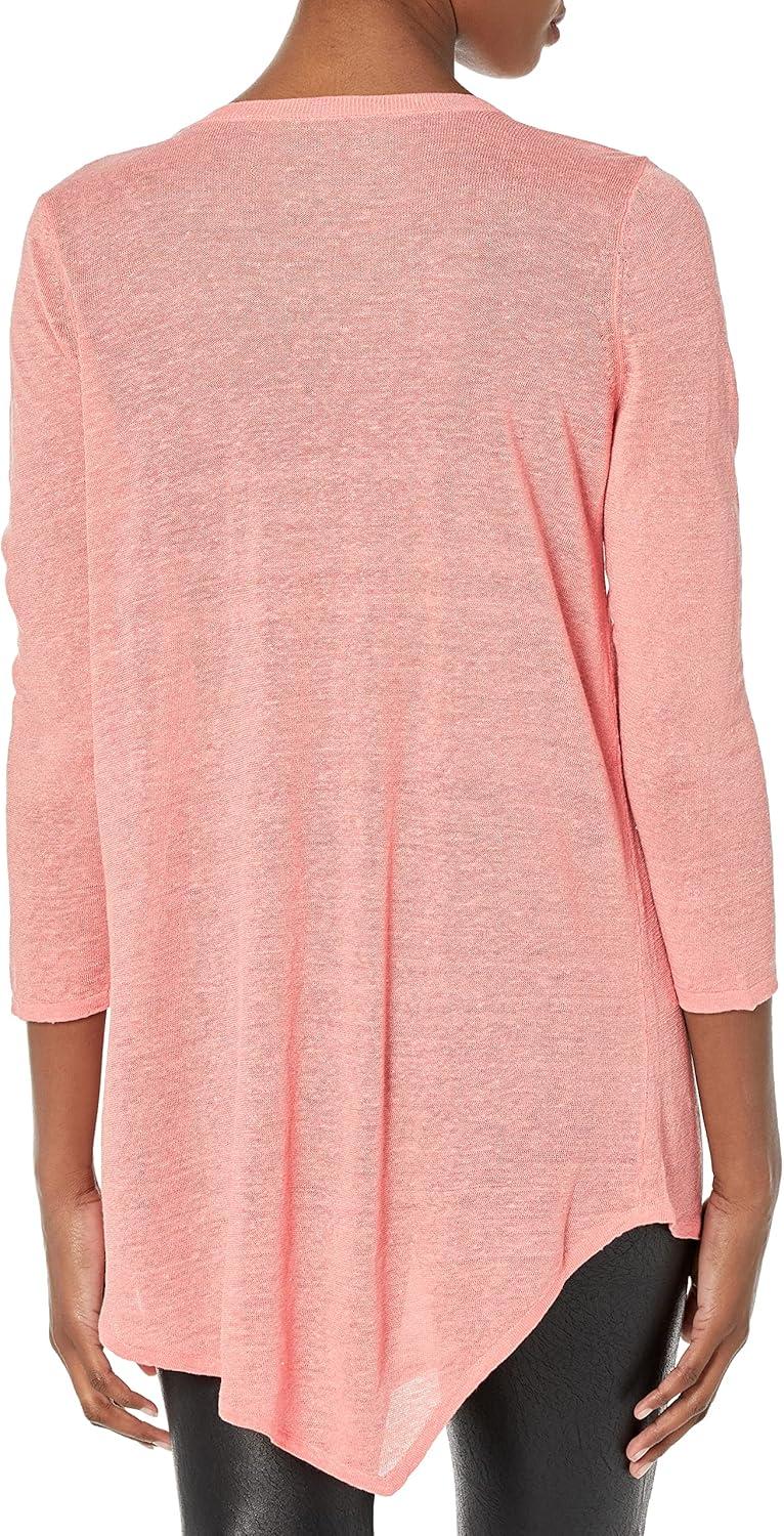 imageNICZOE Womens Featherweight Angle SweaterValencia