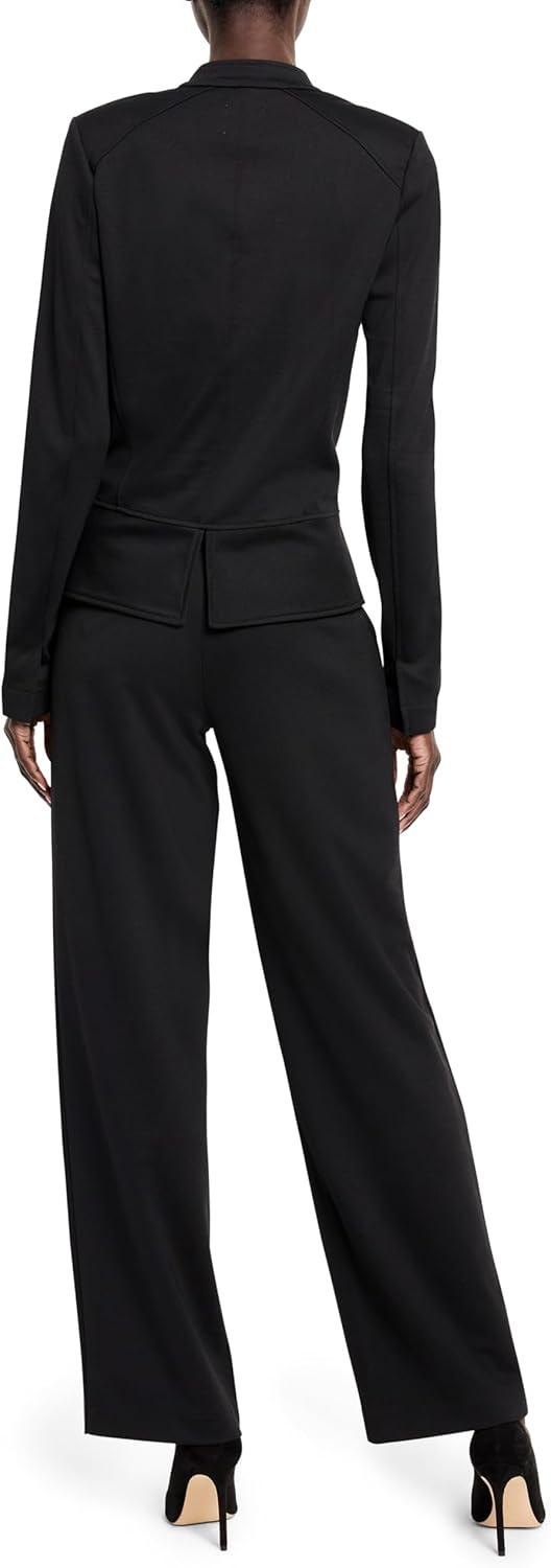 imageNICZOE Womens Femme Ponte JacketBlack Onyx