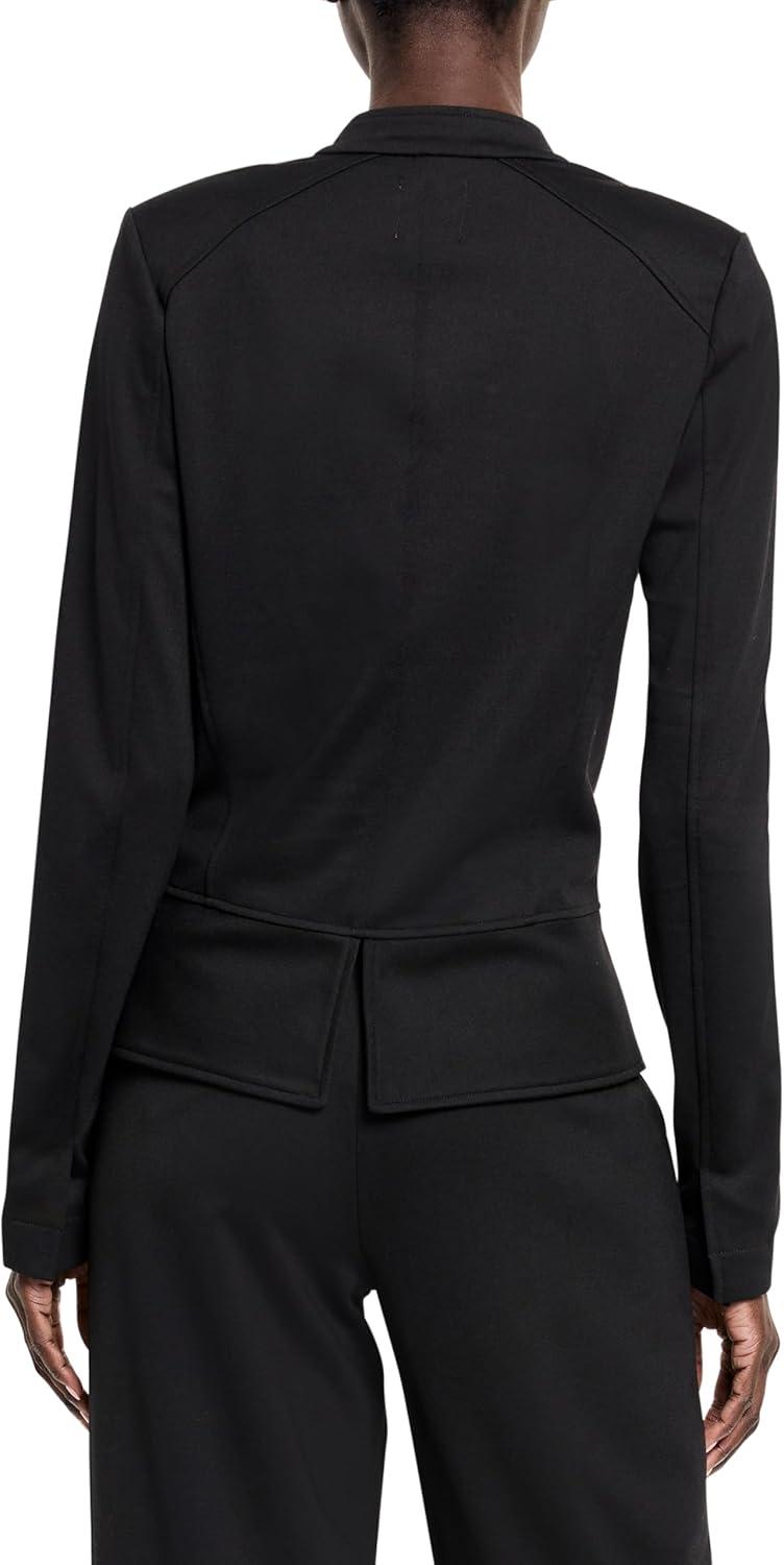 imageNICZOE Womens Femme Ponte JacketBlack Onyx