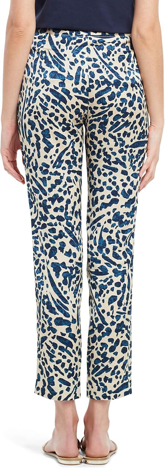 imageNICZOE Womens Ink Splatter PantGreen Multi