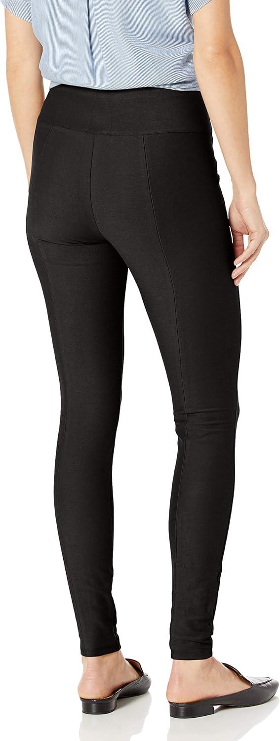 imageNICZOE Womens Knit Twill JeanBlack Onyx