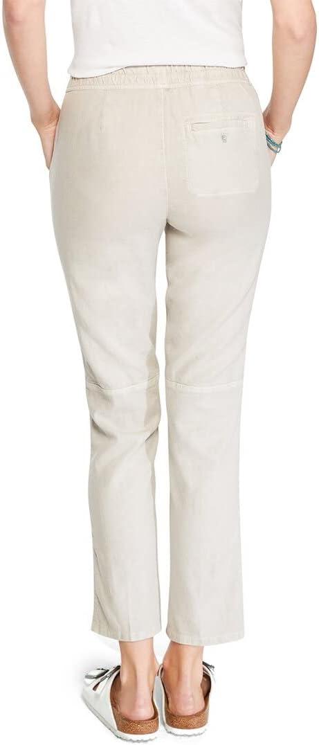 imageNICZOE Womens Linen Stretch All Around PantCobblestone