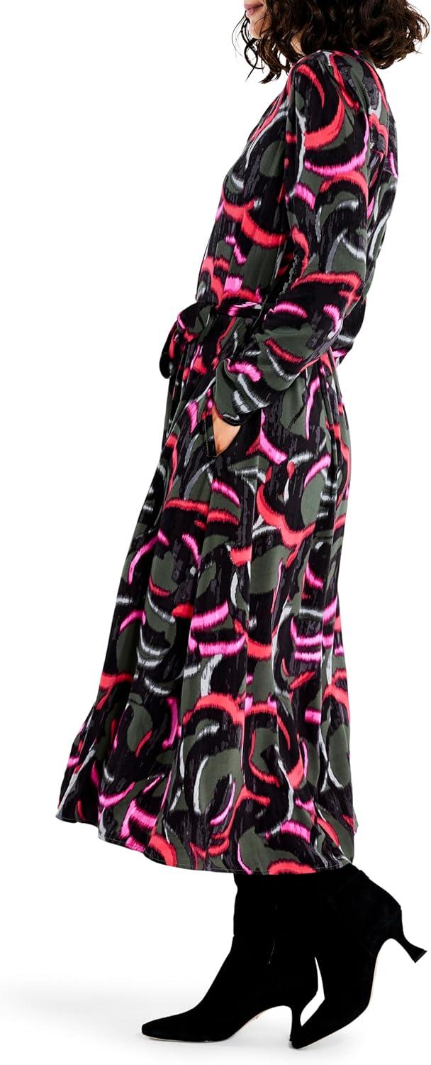 imageNICZOE Womens Neon Doodle Live in DressGreen Multi