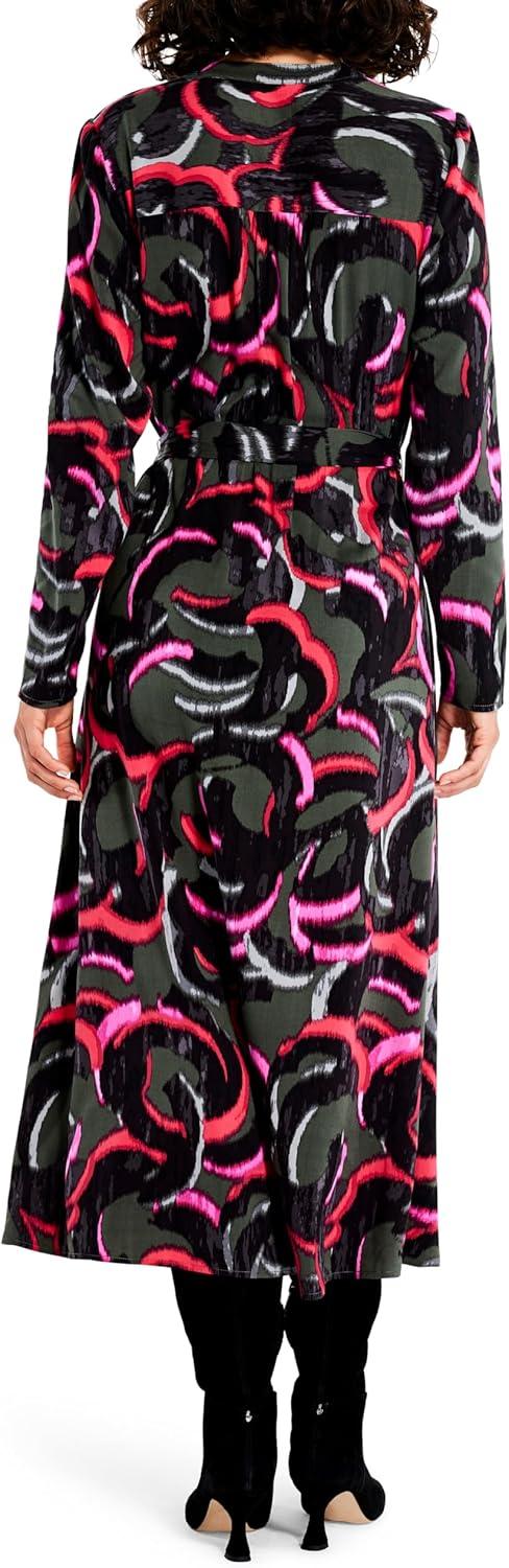 imageNICZOE Womens Neon Doodle Live in DressGreen Multi