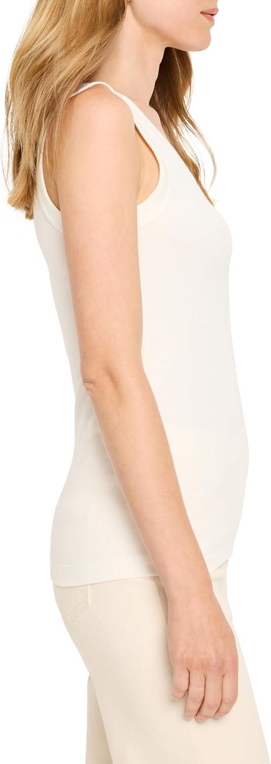 imageNICZOE Womens Perfect Knit Rib Scoop TankClassic Cream
