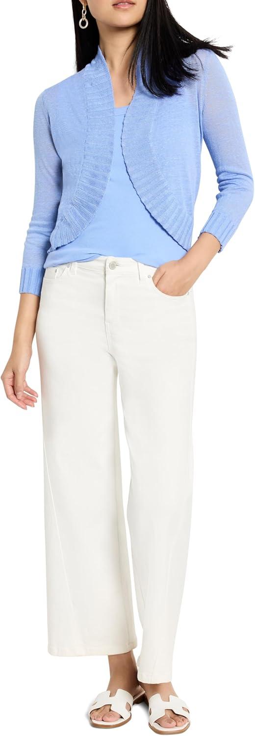 imageNICZOE Womens Perfect Knit Rib Scoop TankIris