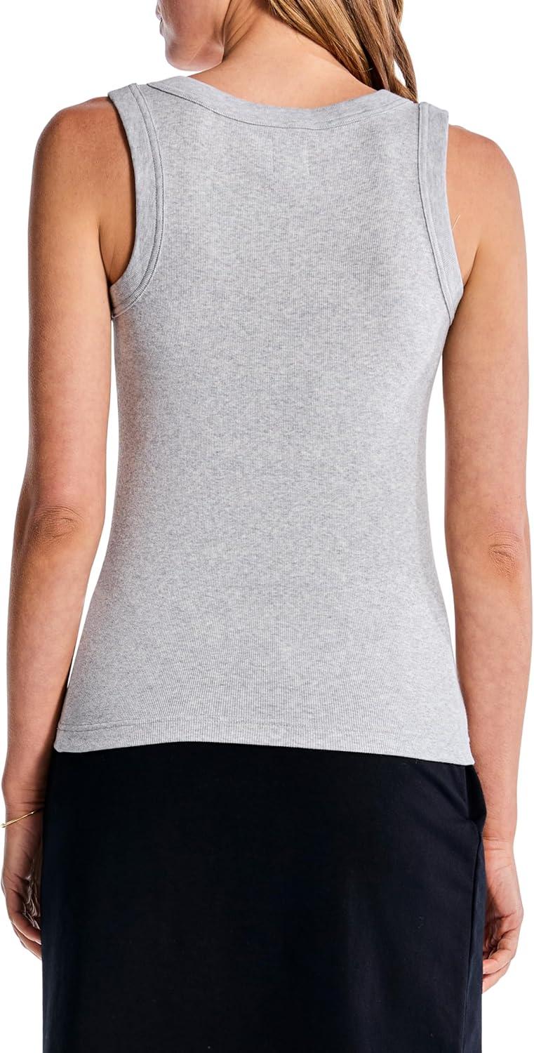 imageNICZOE Womens Perfect Knit Rib Scoop TankReflection