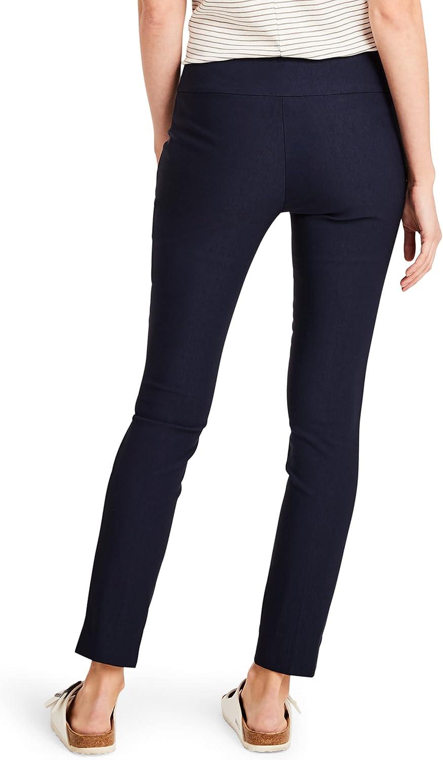 imageNICZOE Womens Petite Slim Wonderstretch PantDark Indigo
