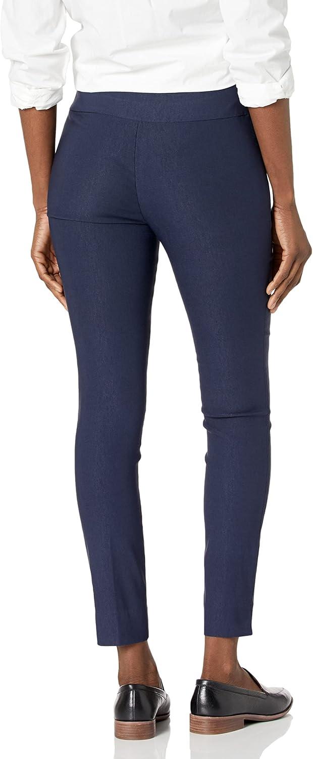 imageNICZOE Womens Petite Slim Wonderstretch PantDark Indigo