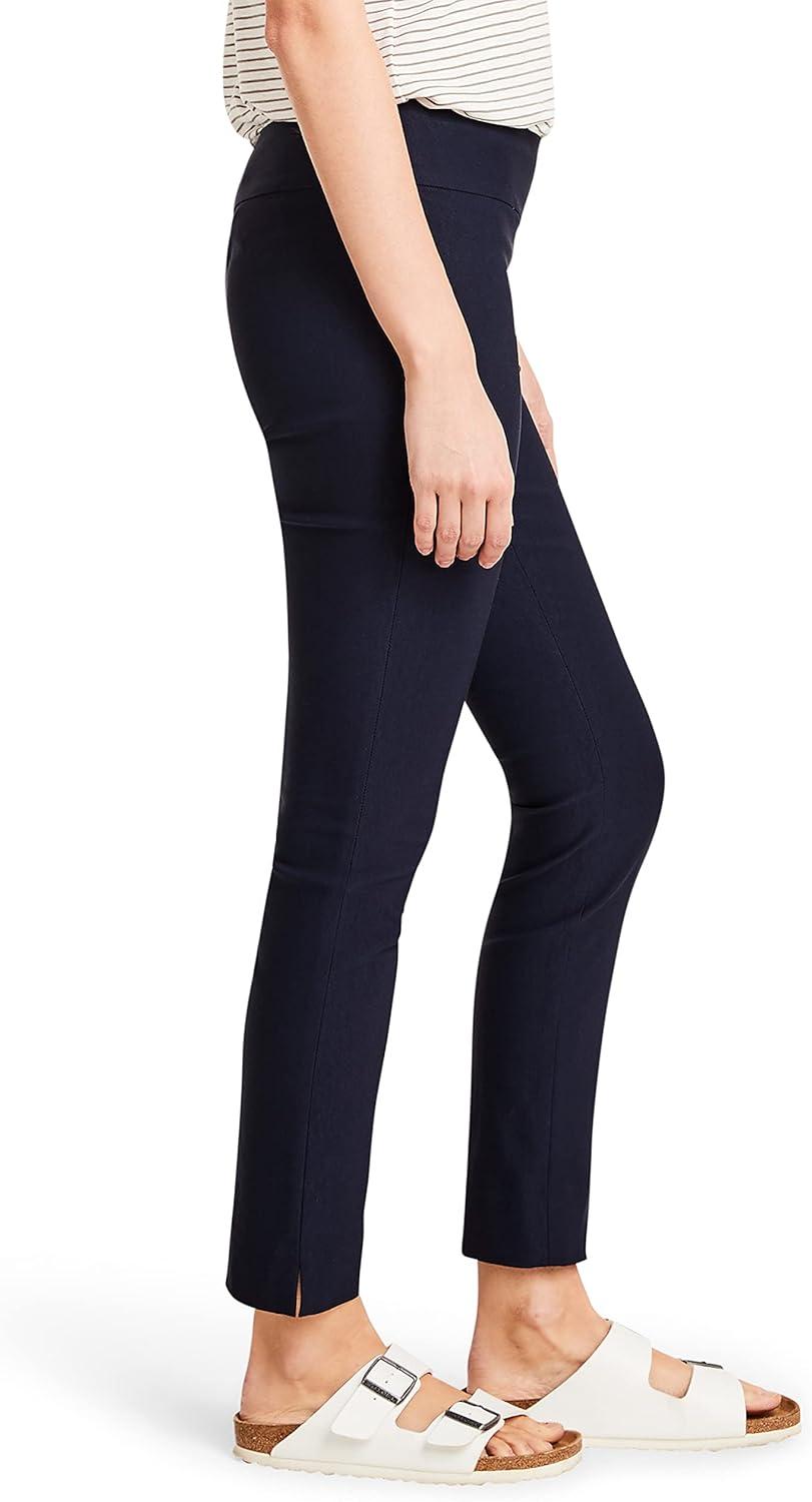 imageNICZOE Womens Petite Slim Wonderstretch PantDark Indigo