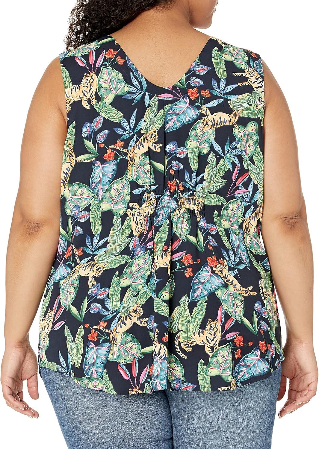 imageNICZOE Womens Safari Dreams TankIndigo Multi
