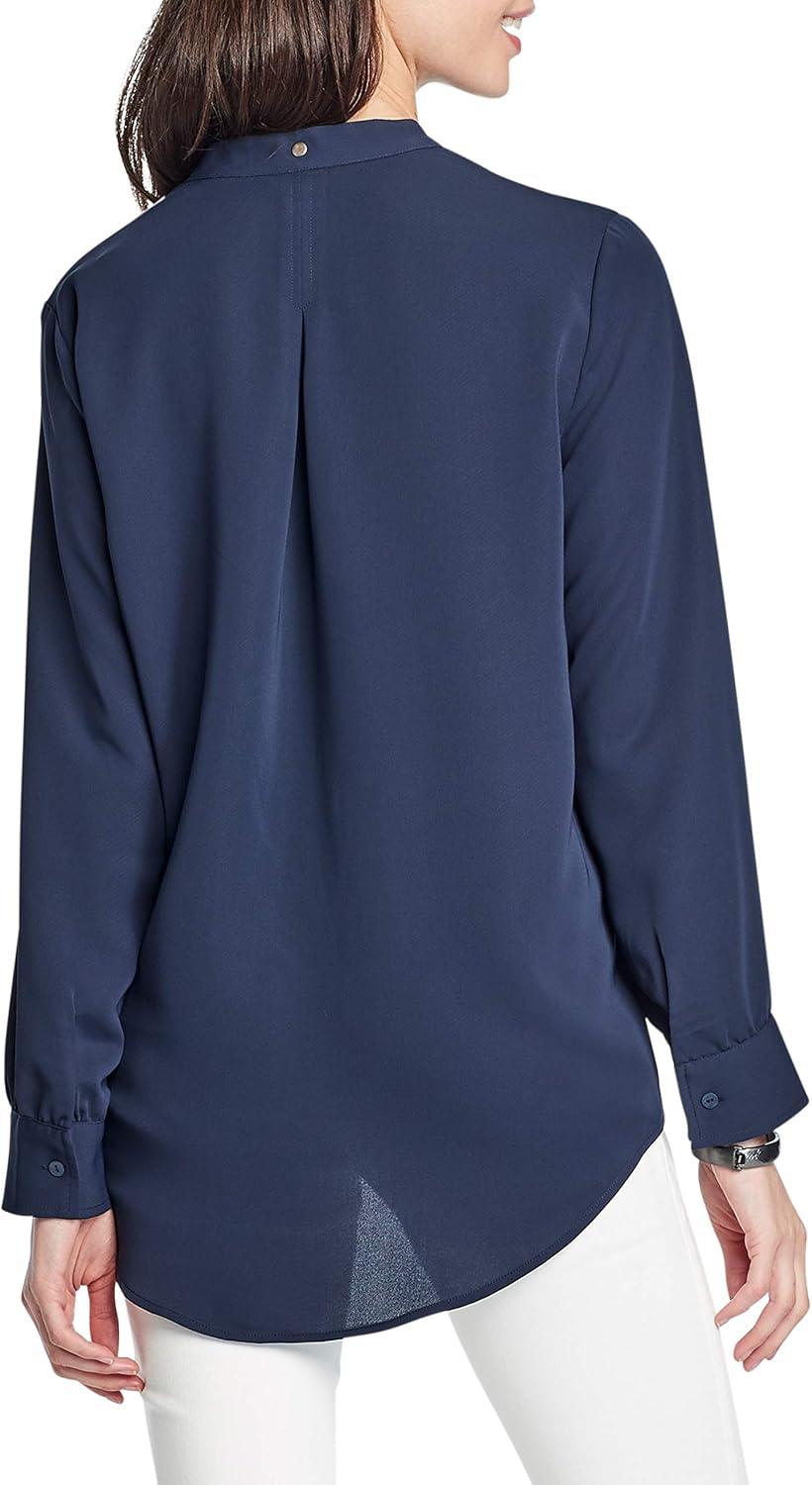 imageNICZOE Womens Spring Stud ShirtDark Indigo