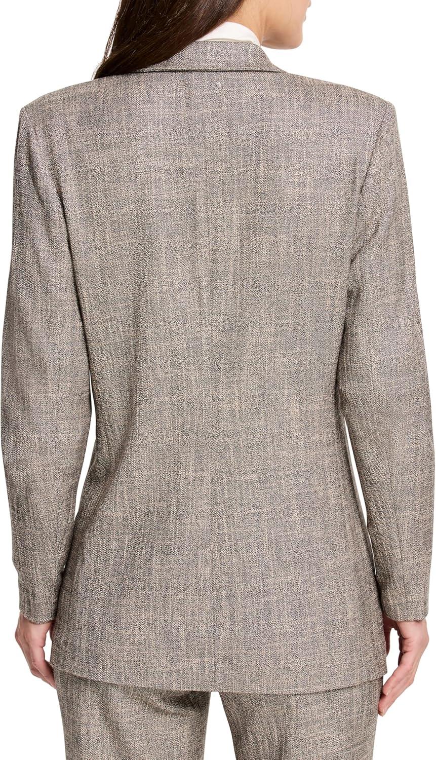 imageNICZOE Womens Tweed Boyfriend BlazerNeutral Mix