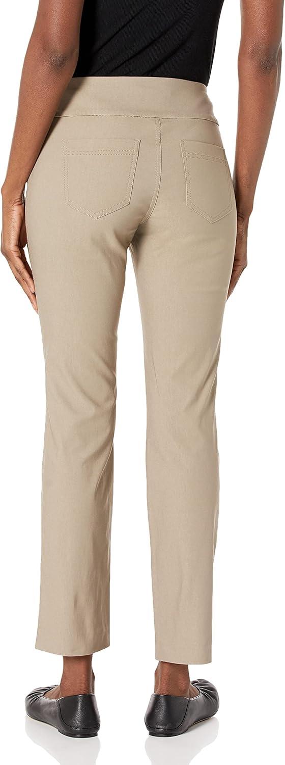imageNICZOE Womens Wonderstretch Pocket Straight PantCinder