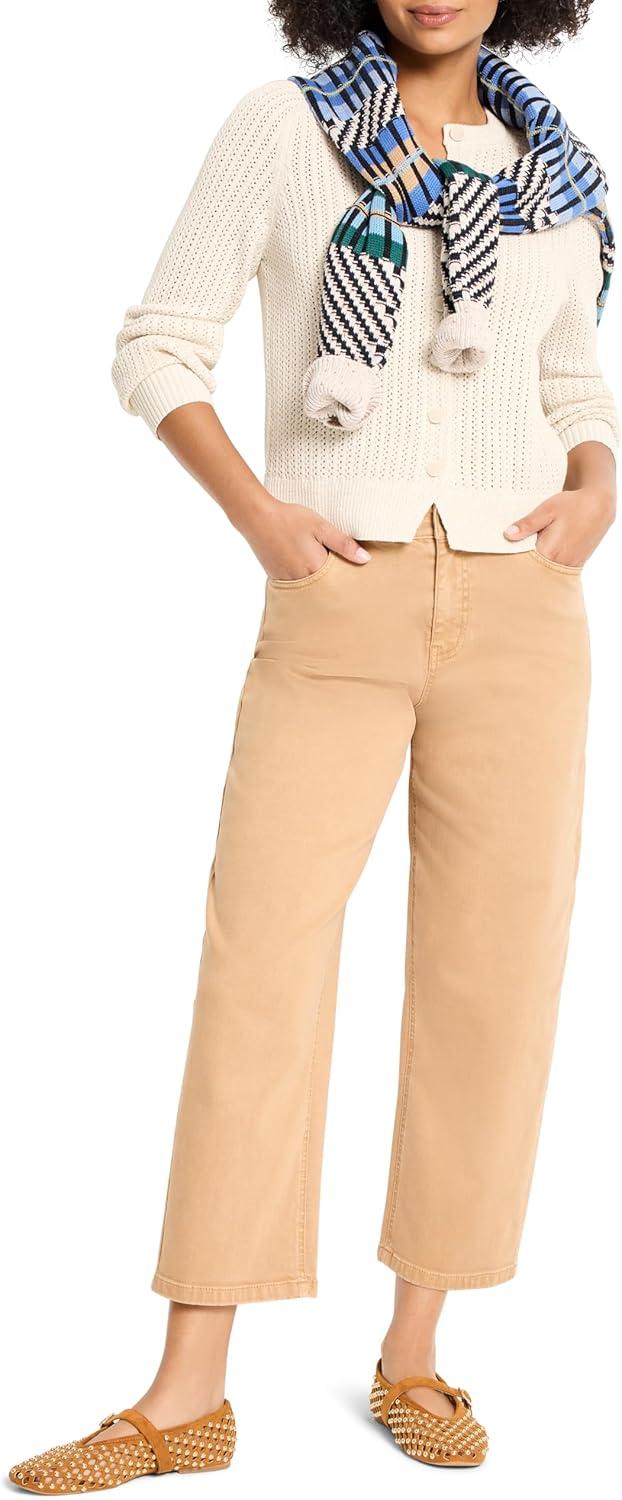 imageNICZOE womens Party CardyClassic Cream