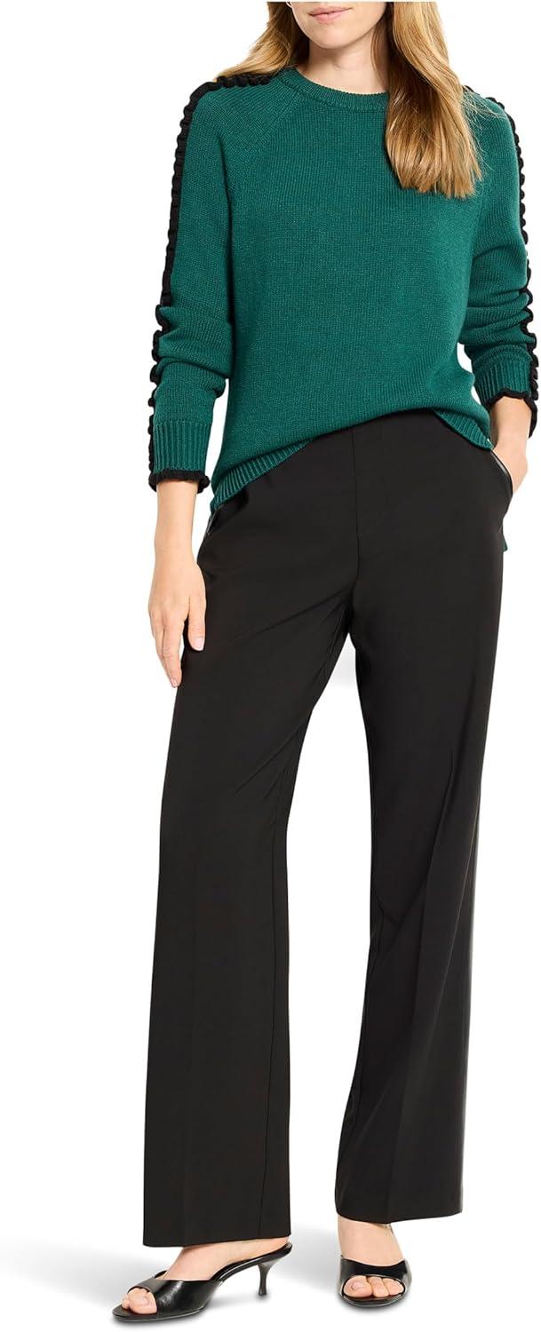 imageNICZoe Womens Ruffled Down SweaterPine