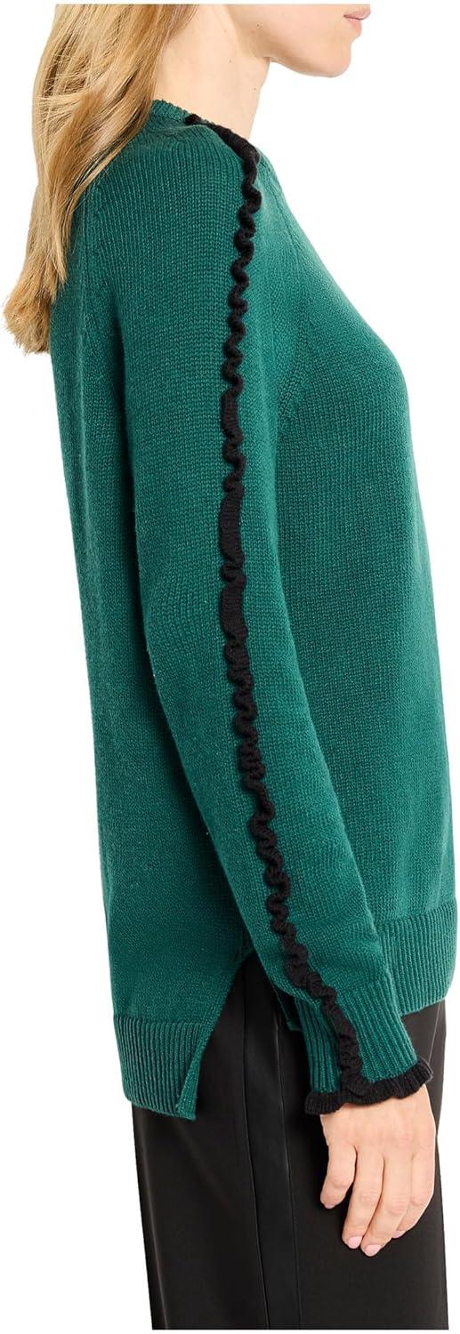 imageNICZoe Womens Ruffled Down SweaterPine