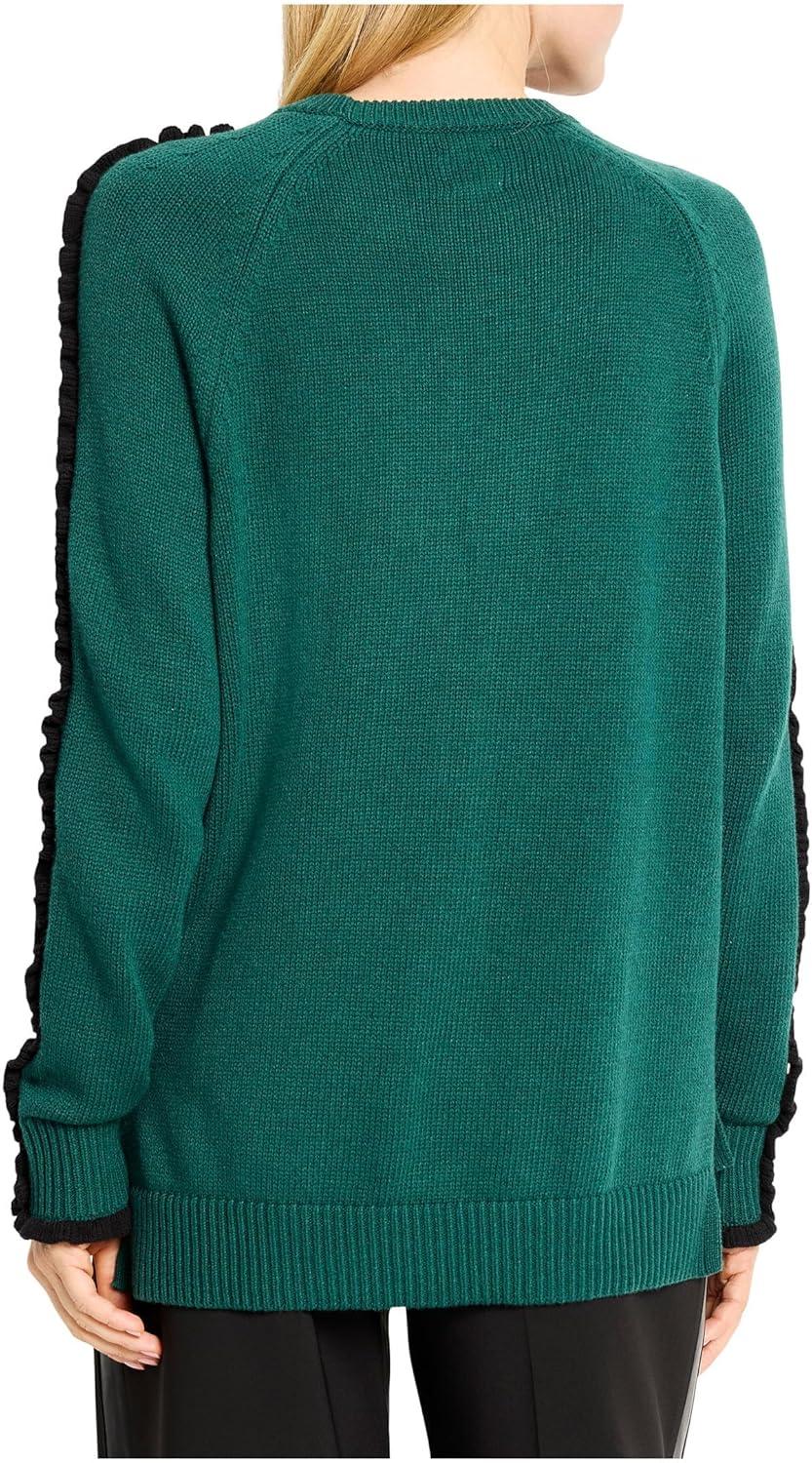 imageNICZoe Womens Ruffled Down SweaterPine