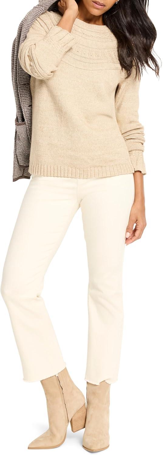 imageNICZoe Womens Textural Dot Cozy SweaterTaupe