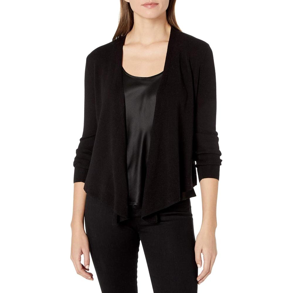 imageNICZOE Womens 4 Way CardyBlack Onyx