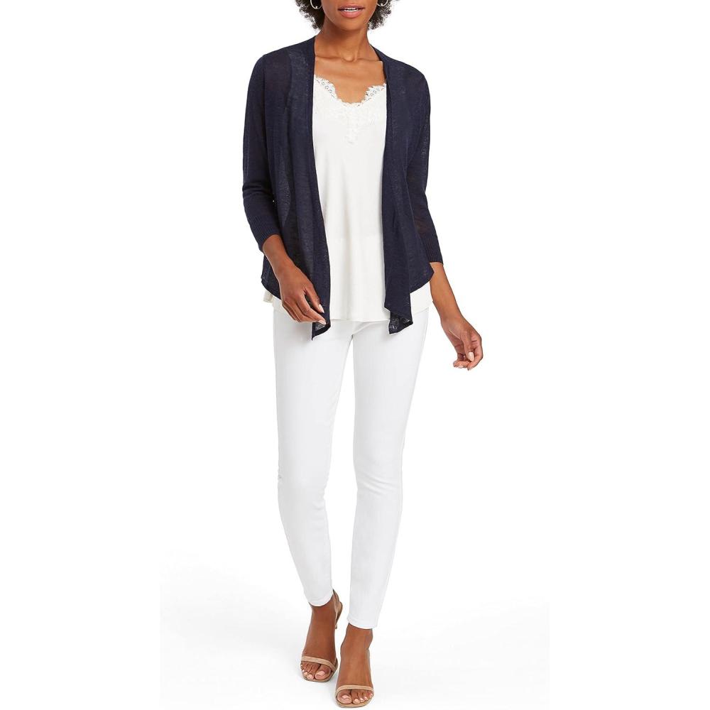 imageNICZOE Womens 4 Way CardyDark Indigo