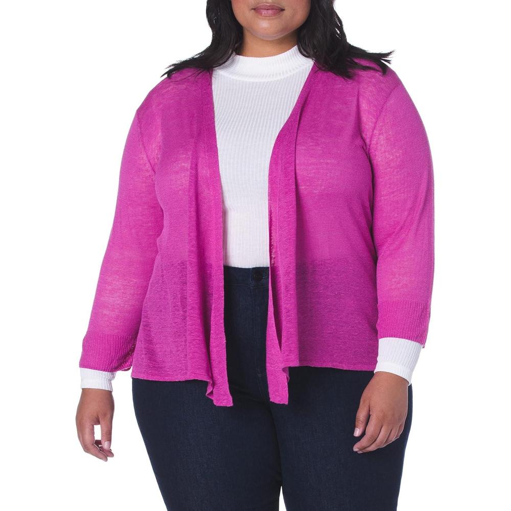 imageNICZOE Womens 4 Way CardyOrchid Petal