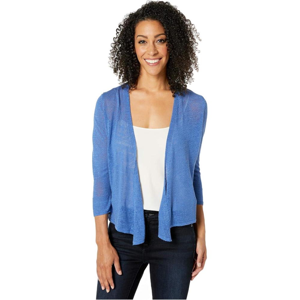 imageNICZOE Womens 4 Way CardyWashed Cobalt