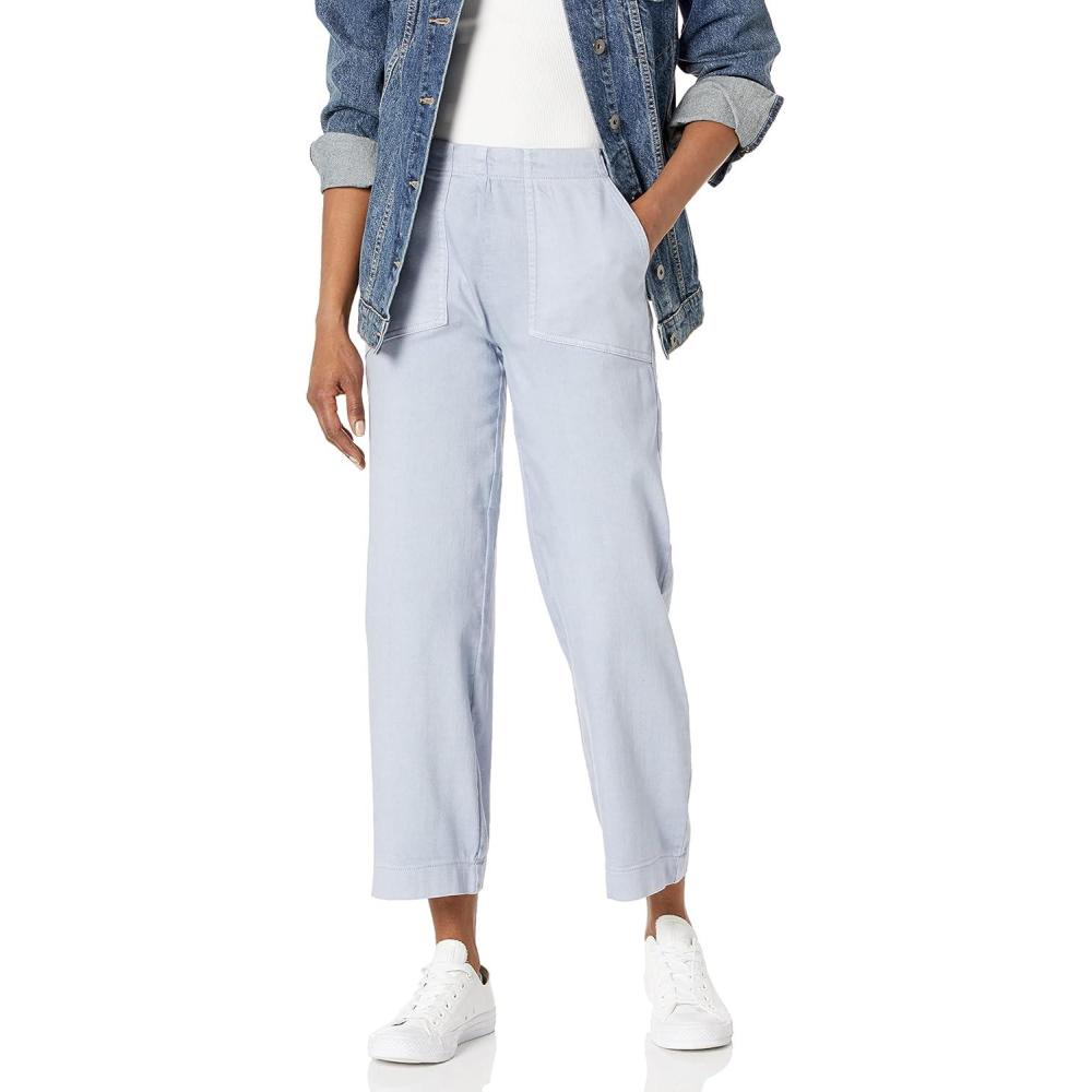 imageNICZOE Womens All Day WideLeg Crop Pant