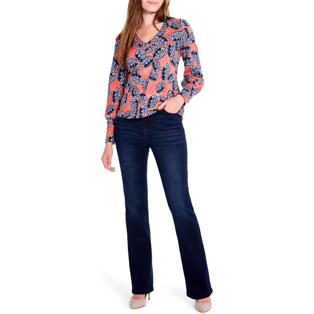 imageNICZOE Womens Amber Blues TopBlue Multi