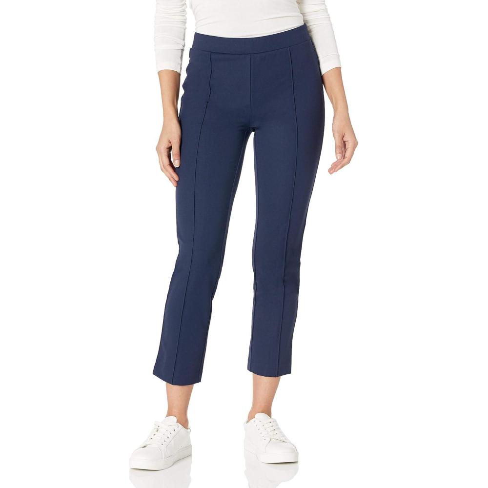 imageNICZOE Womens Everyday Ponte PantDark Indigo