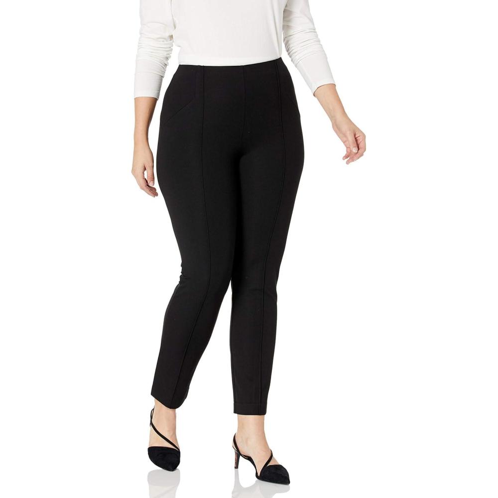 imageNICZOE Womens Lead The Way Ponte PantBlack Onyx