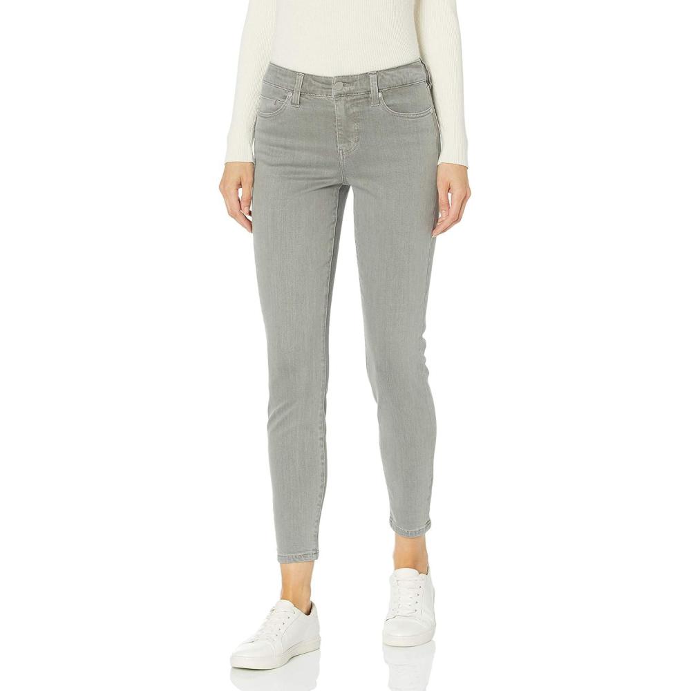 imageNICZOE Womens Nic Skinny JeanGrey Mist
