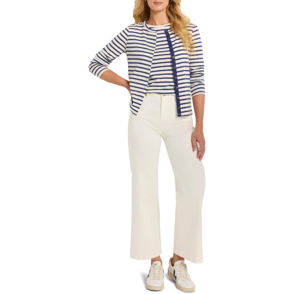 imageNICZOE Womens Striped Boat TankBlue Multi