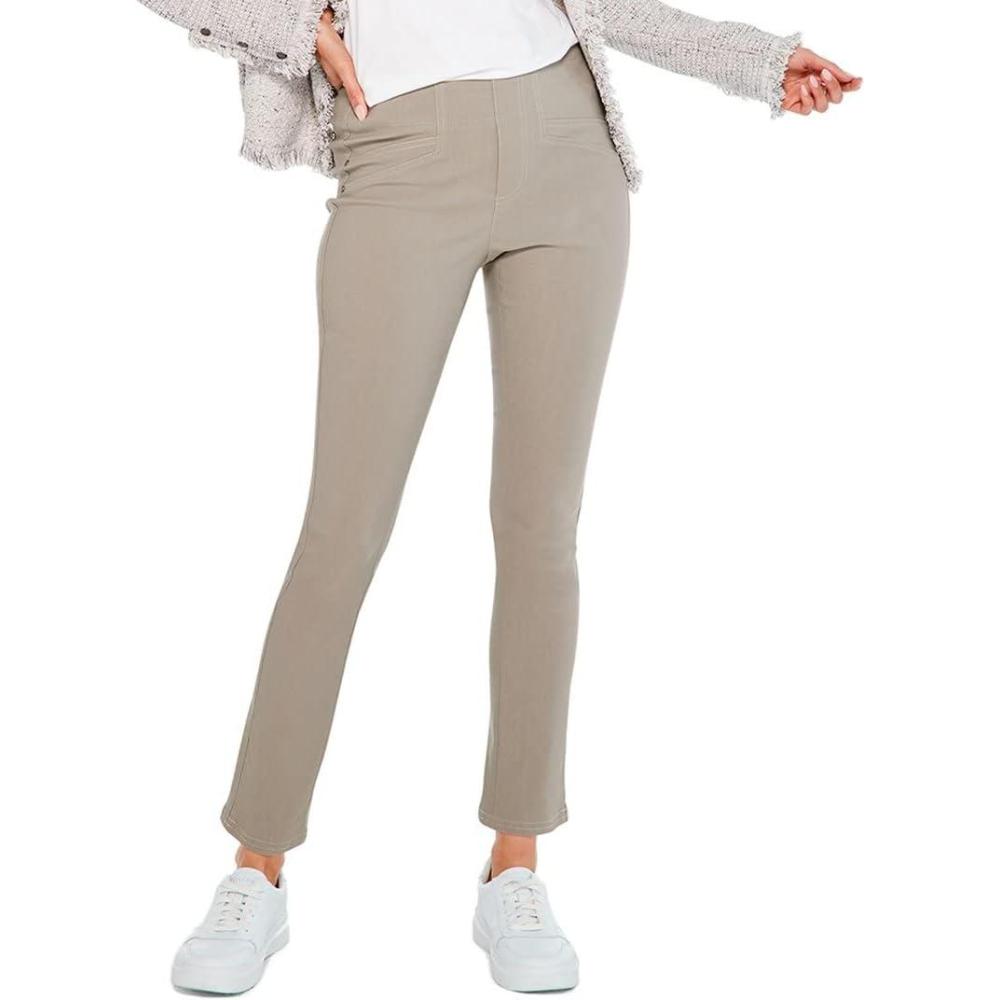 imageNICZOE Womens Wonderstretch Slim JeanPebble