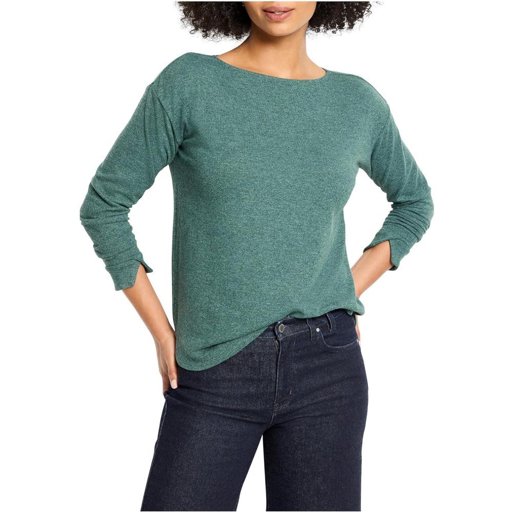 imageNICZoe Womens Everyday Easy Cozy TopDark Pine