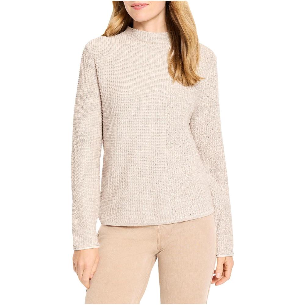imageNICZoe Womens Pixel Knit SweaterNeutral Multi