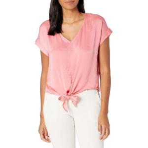 NIC+ZOE Men’s Grapefruit Tie Top(Grapefruit)