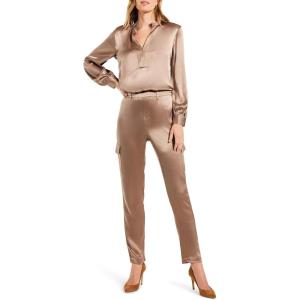 NIC+ZOE Women’s 29 Elevated Relaxed Cargo Pant(Stucco)