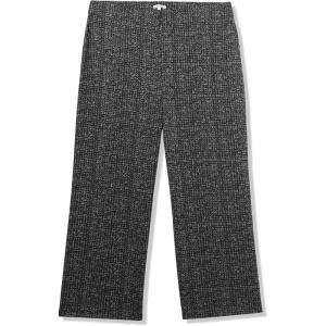 NIC+ZOE Women’s 30.5″ Lenox Wide Leg Dotty Grid Pant(Black Multi)