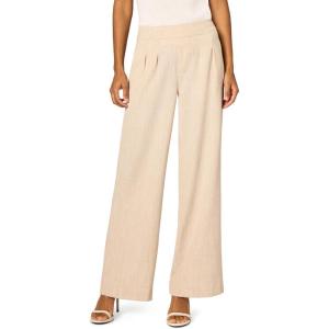 NIC+ZOE Women’s 31″ Bi-Stretch Twill Wide-Leg Pant(Biscotti Heather)