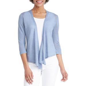 NIC+ZOE Womens 4 Way Cardy(Blue Haze)