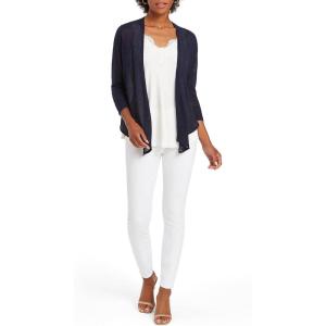 NIC+ZOE Womens 4 Way Cardy(Dark Indigo)