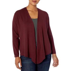 NIC+ZOE Womens 4 Way Cardy(Dark Truffle)