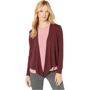 NIC+ZOE Womens 4 Way Cardy(Port)