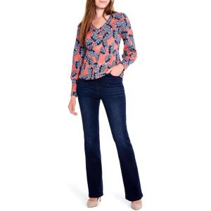 NIC+ZOE Women’s Amber Blues Top(Blue Multi)