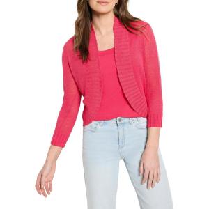NIC+ZOE Womens Bolero Cardigan(Daiquiri)